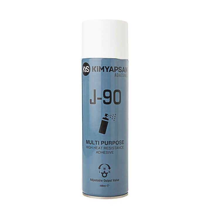 Adhésif en spray Kimyapsan J-90 500 ml pour la sellerie du pavillon de voiture - Ribes y Casals