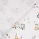 Percale imprimée « Véhicules pour enfants » - Ribes y Casals