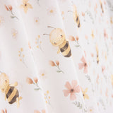 Percale imprimée d'abeilles et de fleurs fleuries - Ribes y Casals
