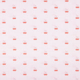 Percale imprimée cerises, carreaux vichy roses - Ribes y Casals