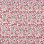 Percale imprimée « Jardin floral rose » - Ribes y Casals