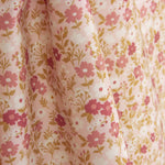 Percale imprimée de fleurs sauvages roses - Ribes y Casals