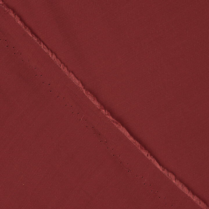 Tissu de coton satiné rouge - Ribes y Casals