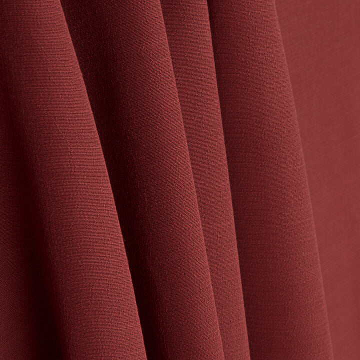 Tissu de coton satiné rouge - Ribes y Casals