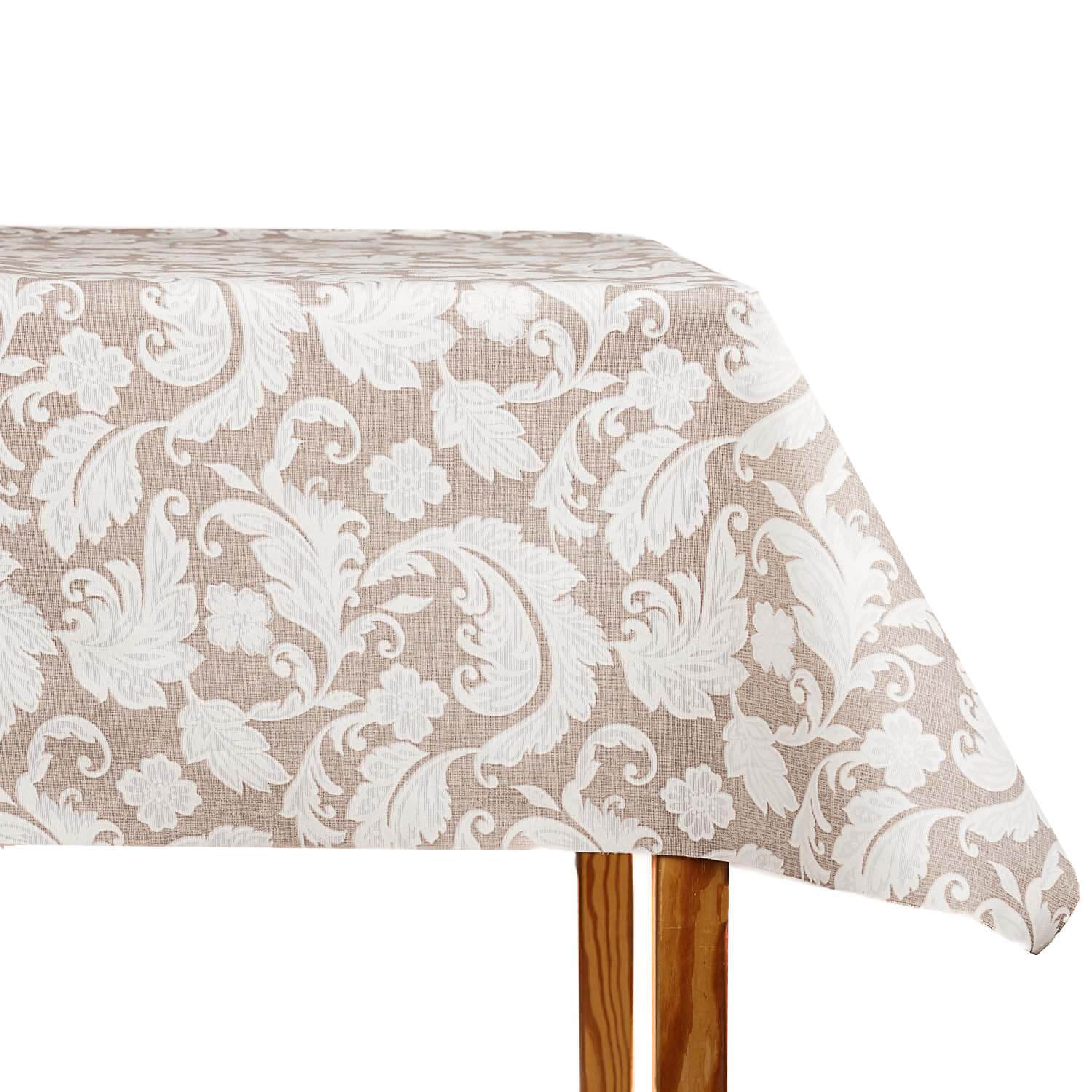 Nappe anti-taches Damasco Beige - Ribes y Casals