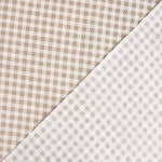 Nappe anti-taches Vichy Beige - Ribes y Casals