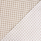 Nappe anti-taches Vichy Beige - Ribes y Casals