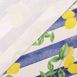 Résinée Anti-taches Citrons Rayures bleues - Ribes y Casals