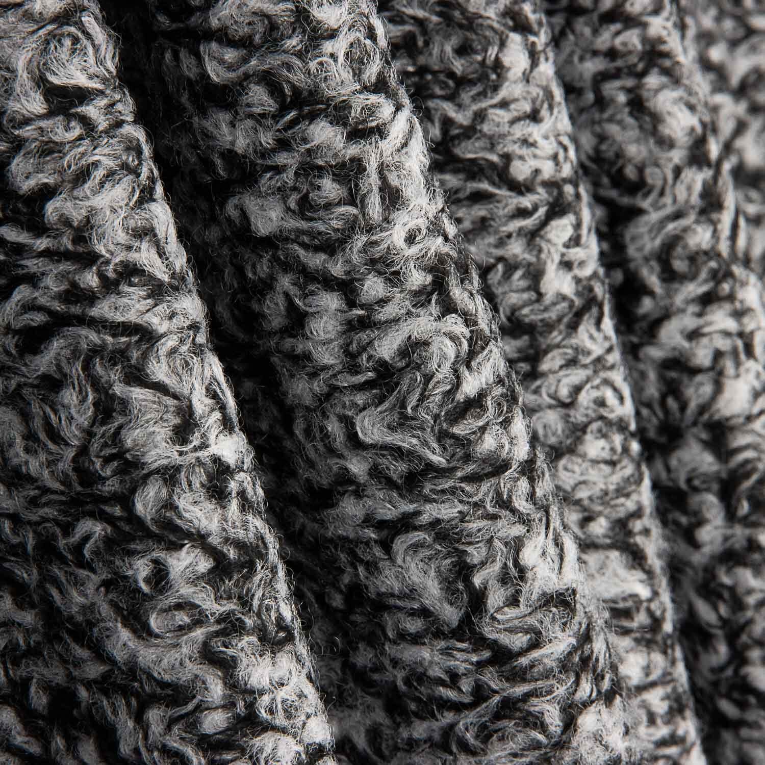 Baguilla Manteau bicolore noir et blanc - Ribes y Casals