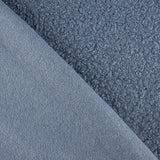 Lainage Frisé Denim Bleu - Ribes y Casals