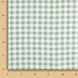 Bambula Double gaze à carreaux verts - Ribes y Casals