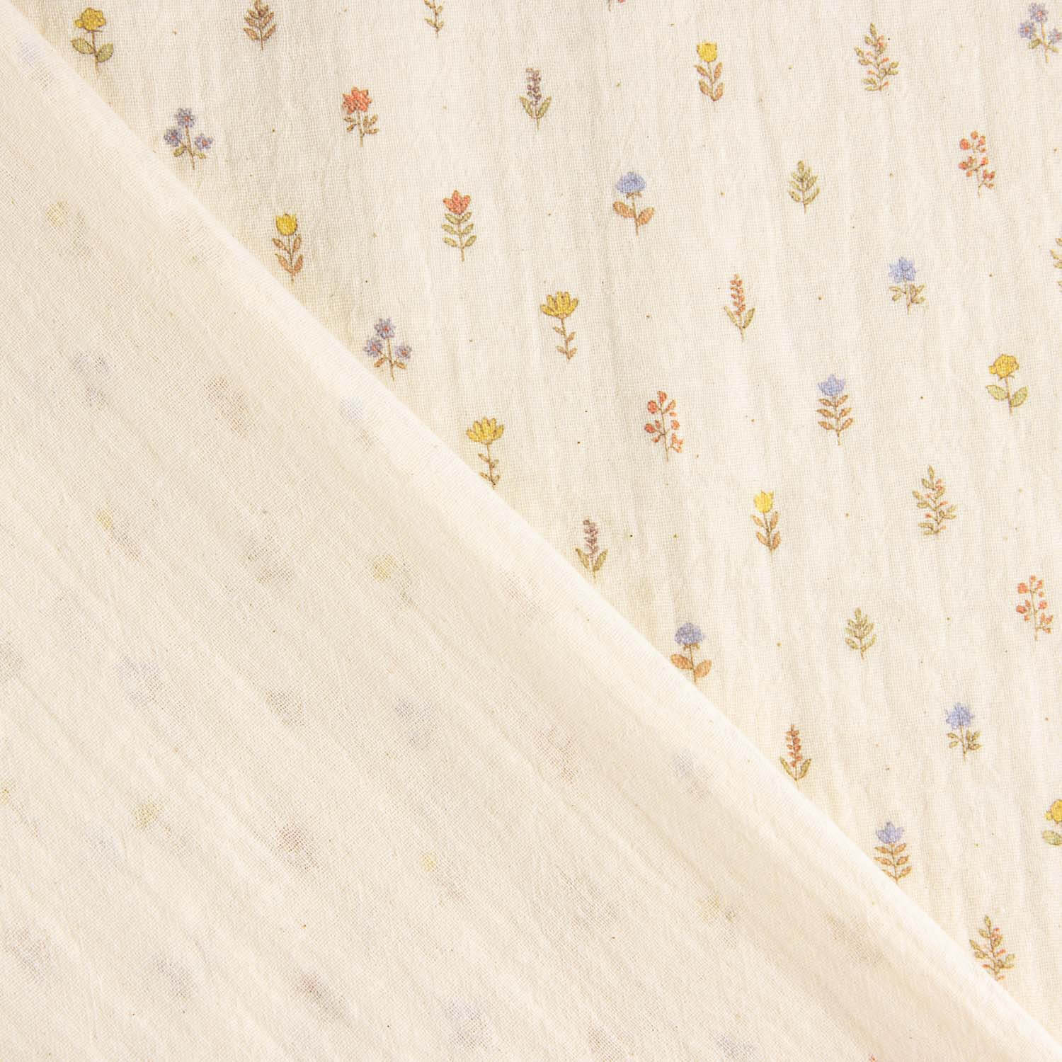 Bambula Double gaze Fleurettes multicolores - Ribes y Casals