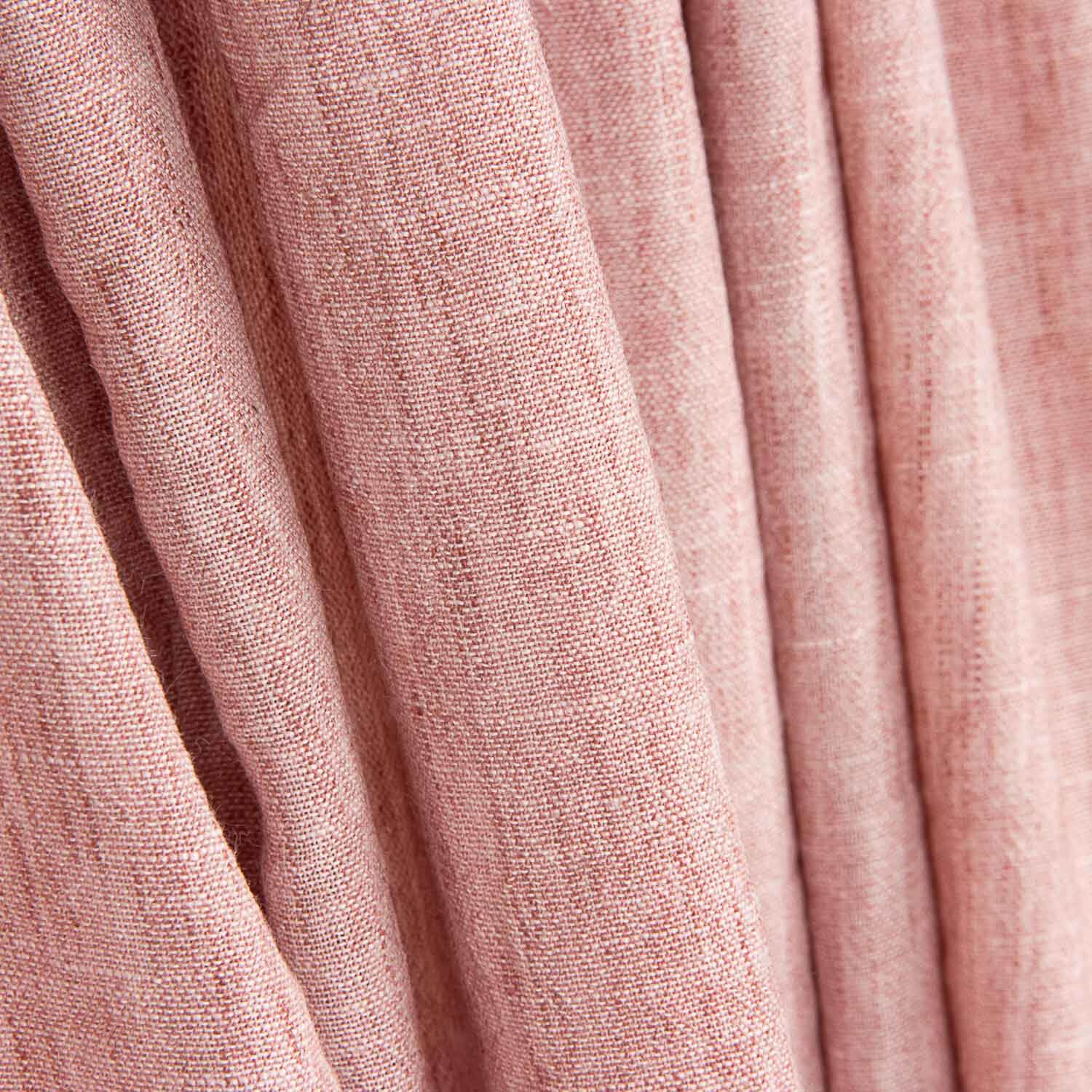 Polyester imitation lin rose Vigoré - Ribes y Casals