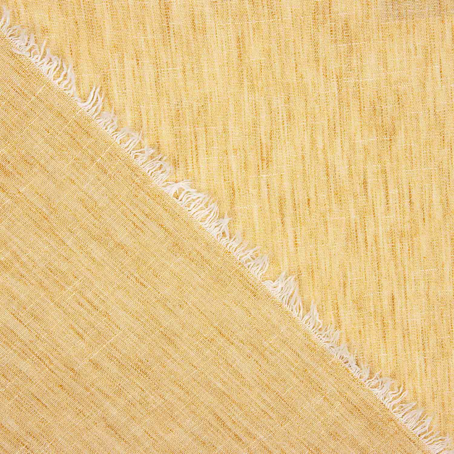 Polyester imitation lin jaune Vigoré - Ribes y Casals