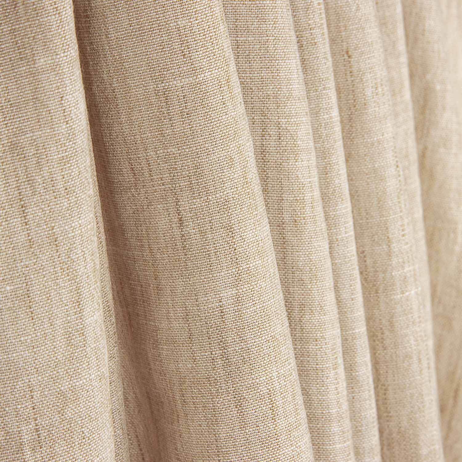 Polyester imitation lin beige Vigoré - Ribes y Casals