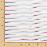Bambula Double gaze rayures multicolores - Ribes y Casals