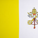 Panneau drapeau du Vatican avec blason - Ribes y Casals