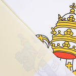 Panneau drapeau du Vatican avec blason - Ribes y Casals