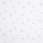 Batiste Coton Brodé Marguerites Blanc - Ribes y Casals