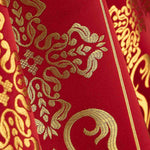 Brocart baroque rouge or - Ribes y Casals