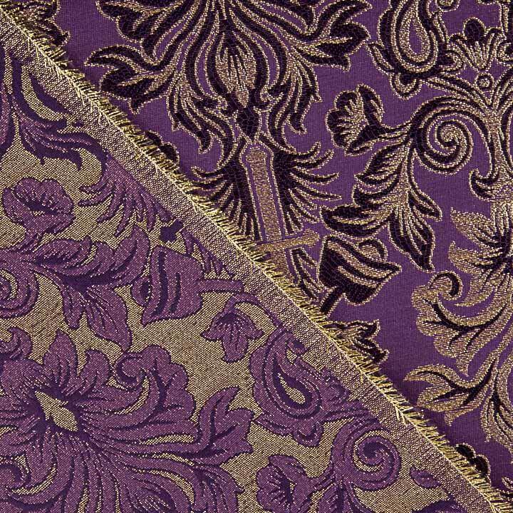 Brocart Versailles Améthyste et Or - Ribes y Casals