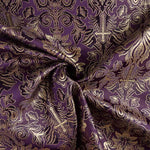 Brocart Versailles Améthyste et Or - Ribes y Casals