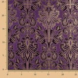 Brocart Versailles Améthyste et Or - Ribes y Casals