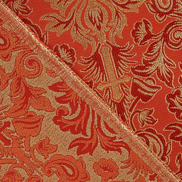 Brocart Versailles Rubis et Or - Ribes y Casals