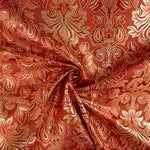Brocart Versailles Rubis et Or - Ribes y Casals