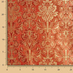 Brocart Versailles Rubis et Or - Ribes y Casals