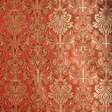 Brocart Versailles Rubis et Or - Ribes y Casals