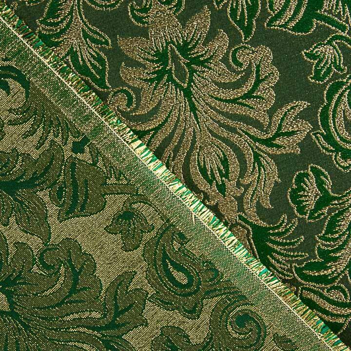 Brokat Versailles vert et or - Ribes y Casals