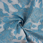 Brokat Azur Royale Bleu Céleste - Ribes y Casals
