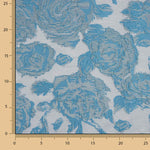 Brokat Azur Royale Bleu Céleste - Ribes y Casals