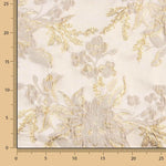 Brocart « Jardin royal » ivoire et or - Ribes y Casals