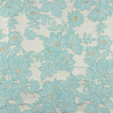 Brocart floral Agua - Ribes y Casals