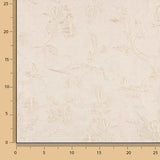 Brocart floral classique ivoire et or - Ribes y Casals