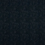 Brocart Océan Impérial Bleu Marine Argent - Ribes y Casals