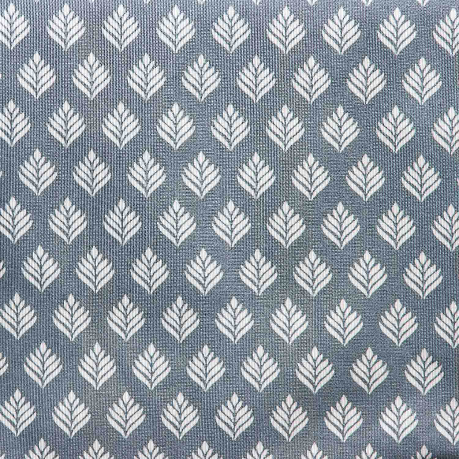 Nappe résinée anti-taches Leaf Gris bleuté - Ribes y Casals