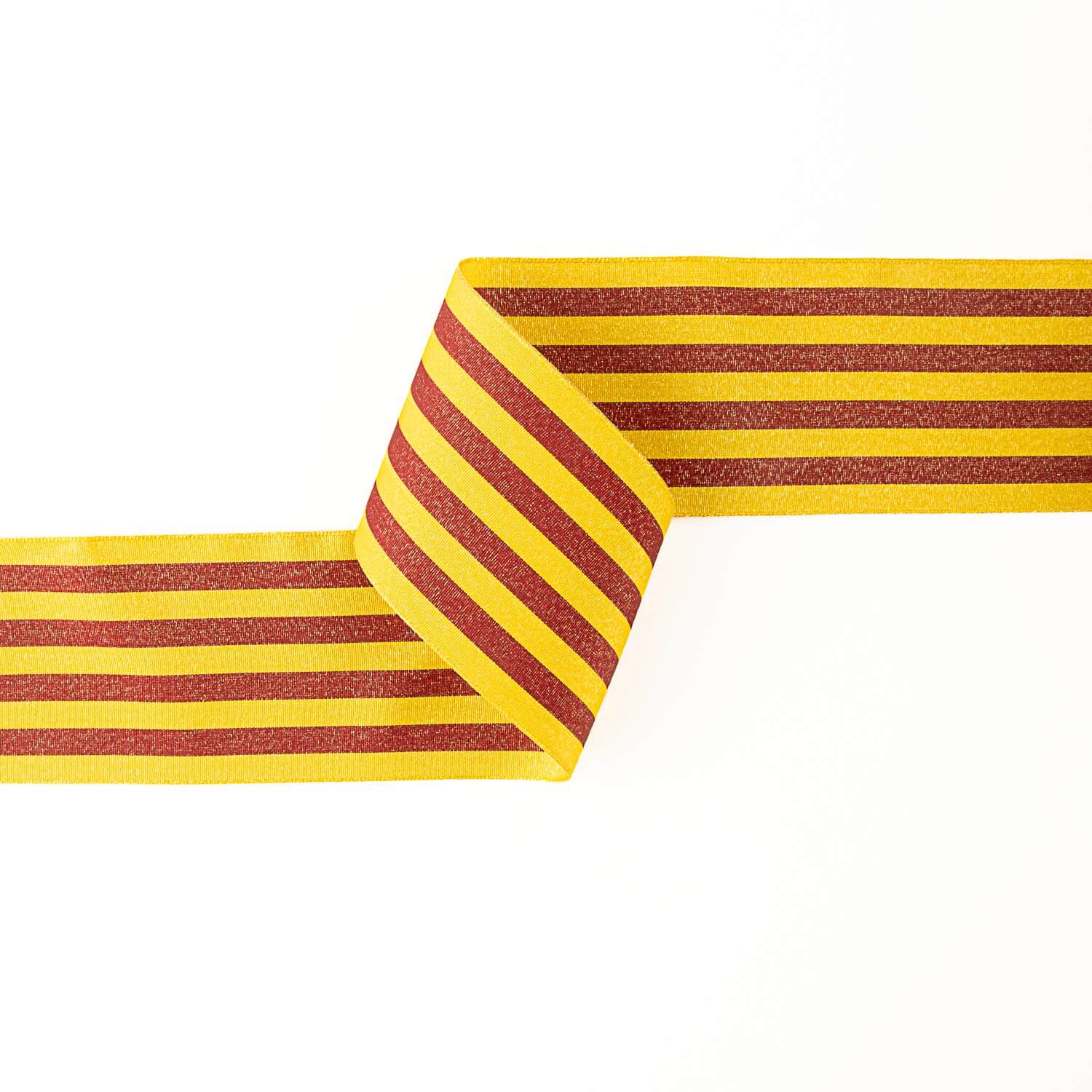 Ruban drapeau catalan avec lurex - Ribes y Casals