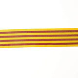Ruban drapeau catalan avec lurex - Ribes y Casals