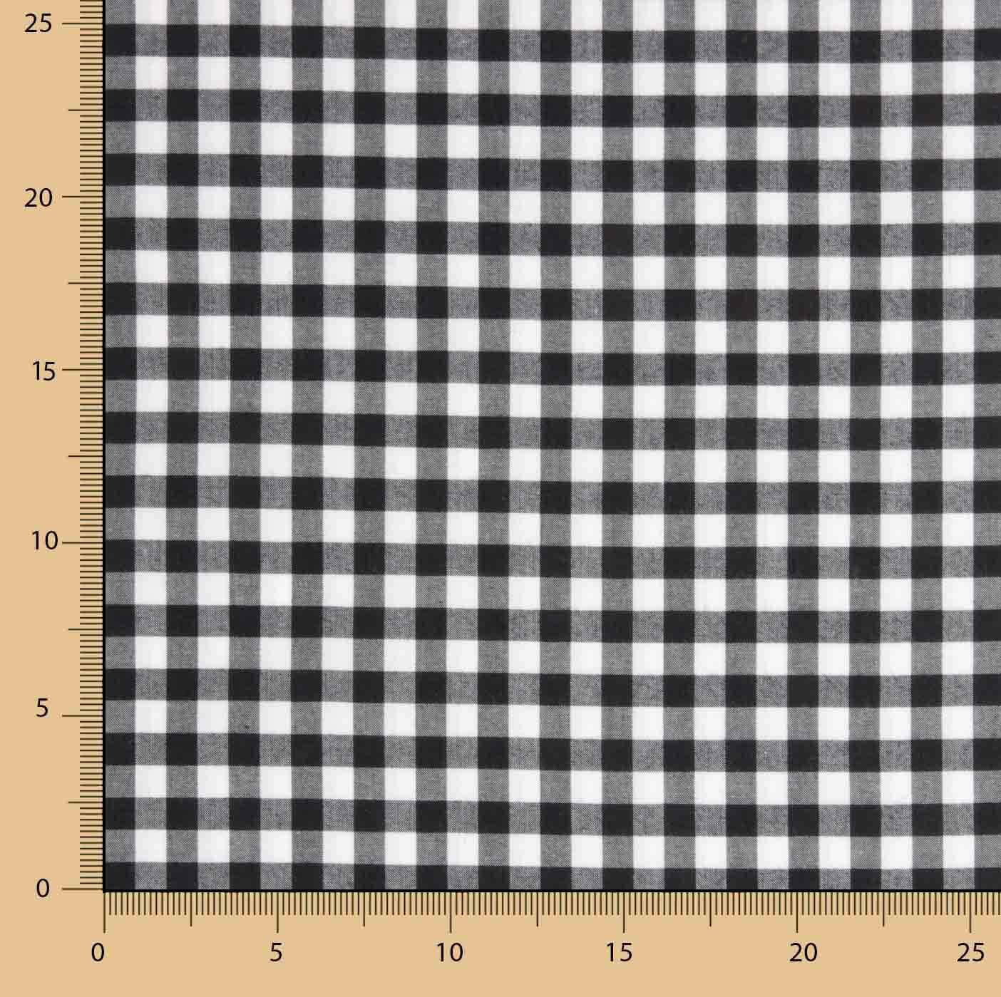 Carreaux Vichy Basic Noir Grand 80 - Ribes y Casals