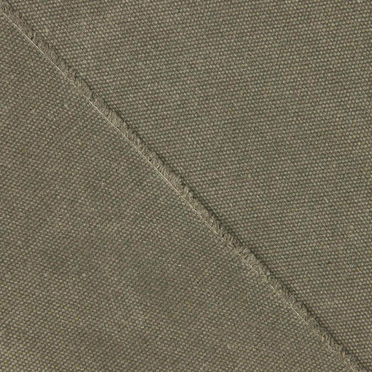 Toile canvas lavée vert militaire - Ribes y Casals