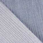 Double Gaze Chambray Bleu Jean - Ribes y Casals