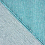 Double Gaze Chambray Bleu Turquoise - Ribes y Casals