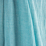 Double Gaze Chambray Bleu Turquoise - Ribes y Casals