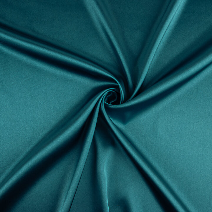 Charmeuse Spandex Pétrole - Ribes y Casals