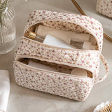 Couverture matelassée en popeline à étoiles roses - Ribes y Casals