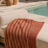 Serviette en micro-bambou Marsala et Grana - Ribes y Casals