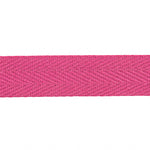 Ruban en coton à chevrons 30 mm rose fuchsia - Ribes y Casals